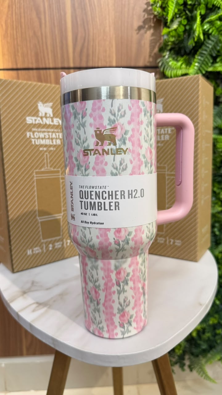 Stanley Tumbler (1200)ml –Floral Pink Print
