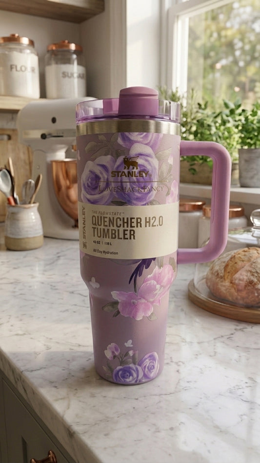 Stanley Tumbler (1200)ml - Lavender Floral