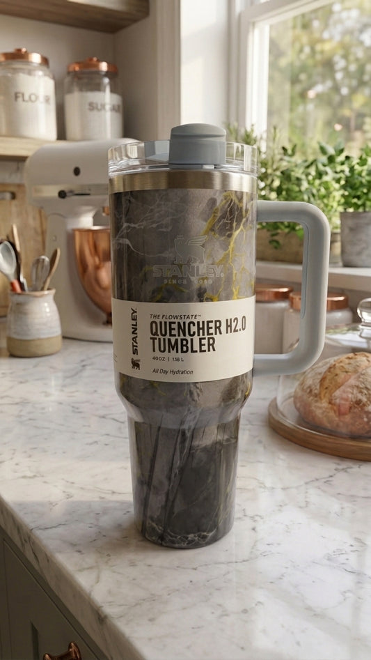 Stanley Tumbler (1200)ml -Dark Marble Luxury