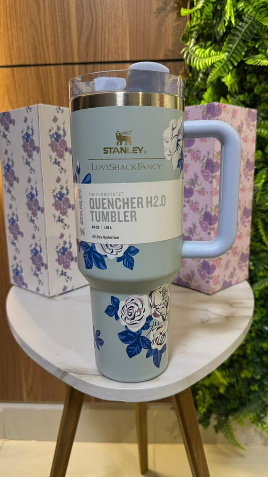 Stanley Tumbler (1200)ml - Blue Floral