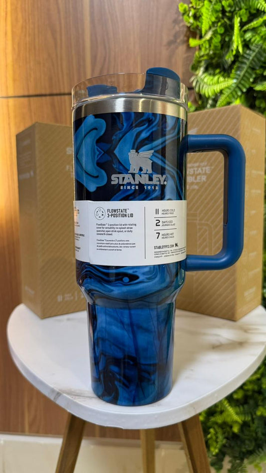 Stanley Tumbler (1200)ml -Blue Marble Swirl