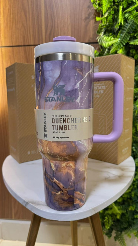 Stanley Tumbler (1200)ml- Purple Marble