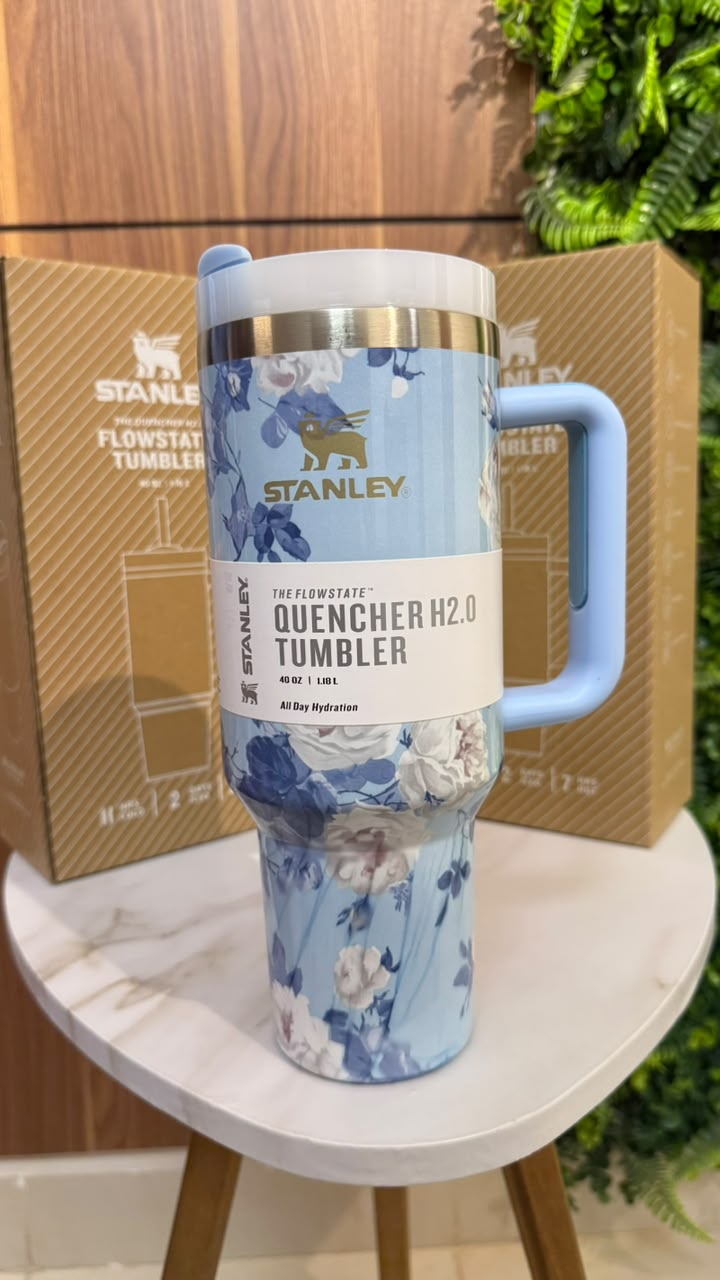 Stanley Tumbler (1200)ml – Blue Floral Print