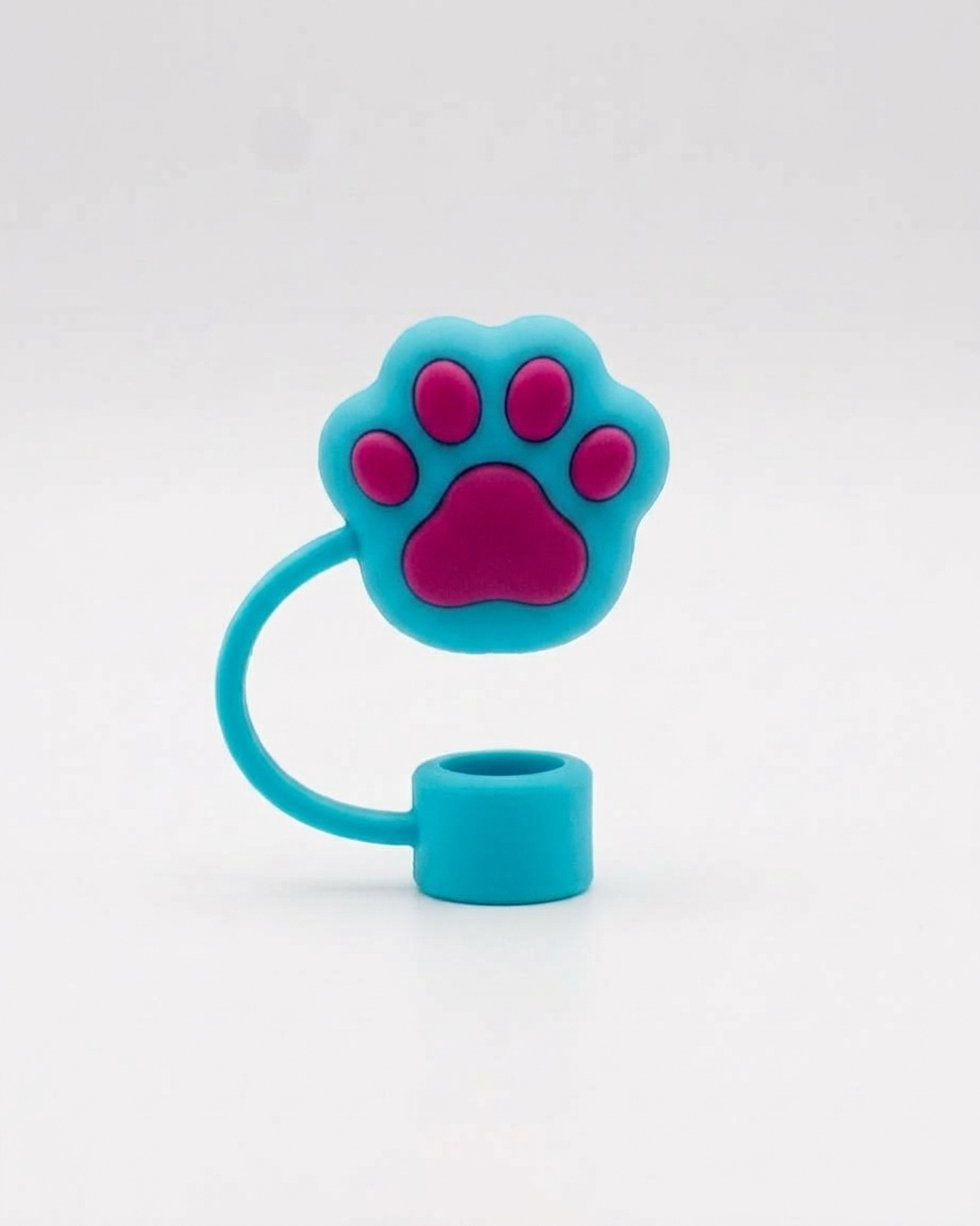 Blue Paw Strew Cover